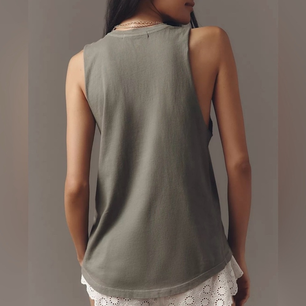 NWT Anthropologie Letluv Beach Boys Tank Top Size Small - Picture 3 of 7